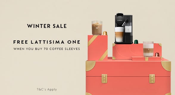 COFFEE & MACHINES - WINTER OFFERS