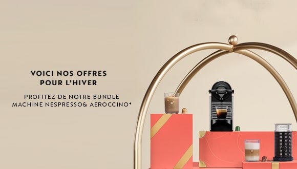 Bundle Machine Nespresso & Aeroccino